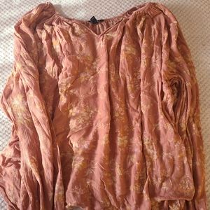 2X Chaps Plus Size Blouse